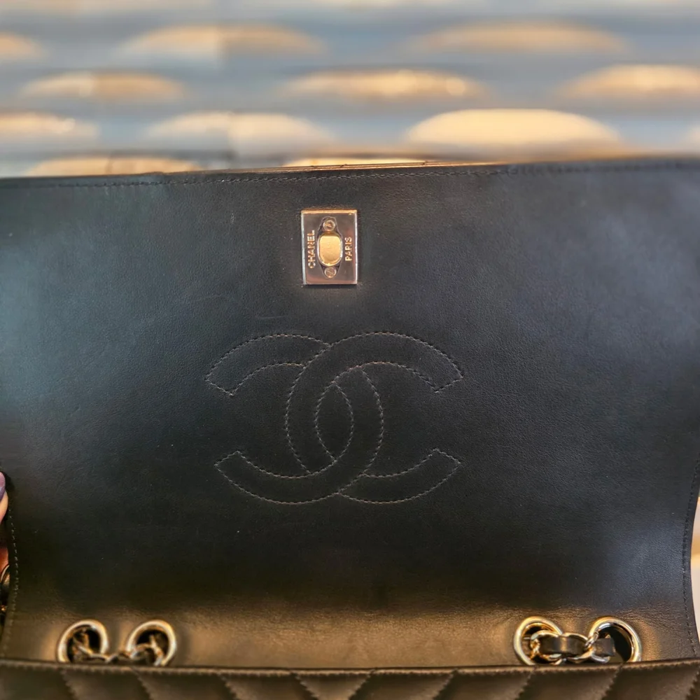 Chanel Chevron Quilted Statement Bag - Picture 15 of 16